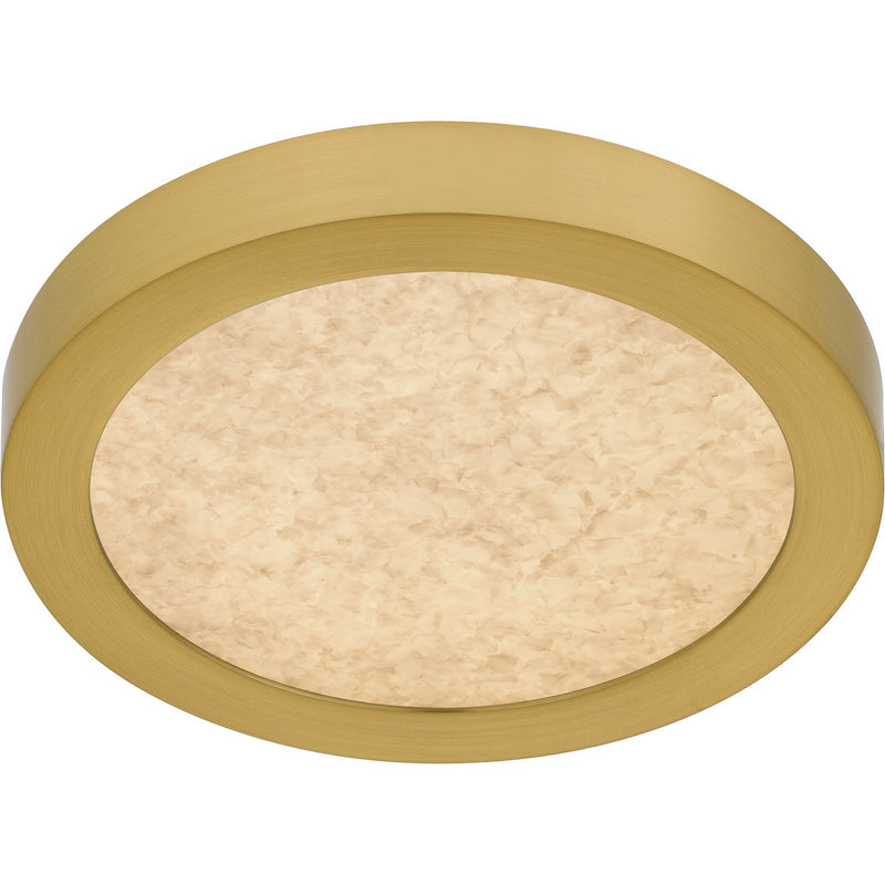 Quoizel OSTA1708BRG LED Flush Mount, Brushed Gold