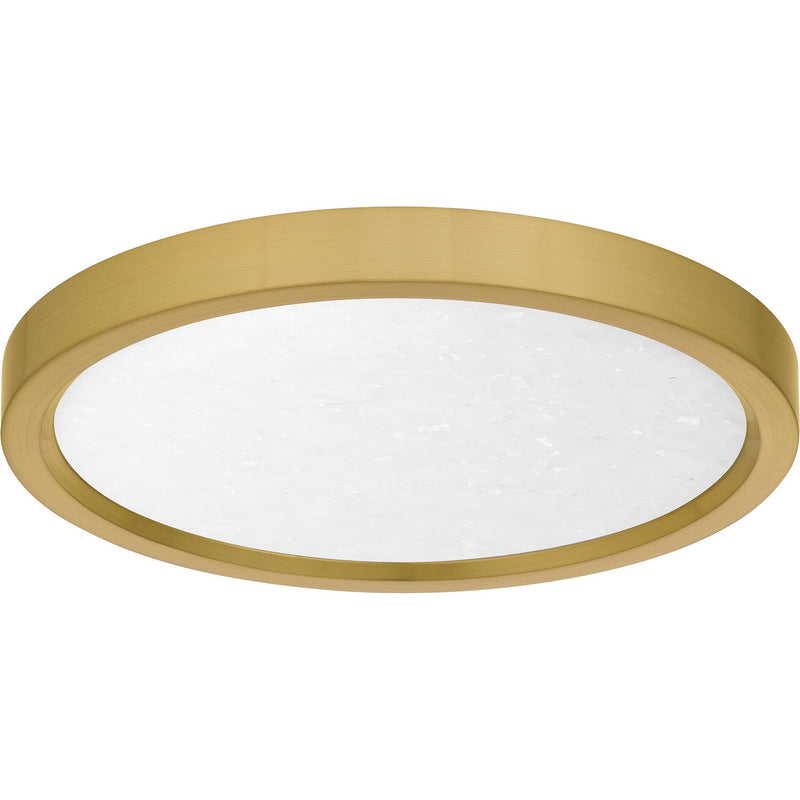 Quoizel OSTA1711BRG LED Flush Mount, Brushed Gold