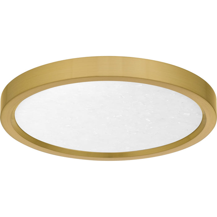 Quoizel OSTA1711BRG LED Flush Mount, Brushed Gold