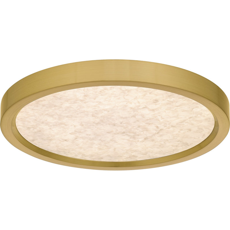 Quoizel OSTA1711BRG LED Flush Mount, Brushed Gold