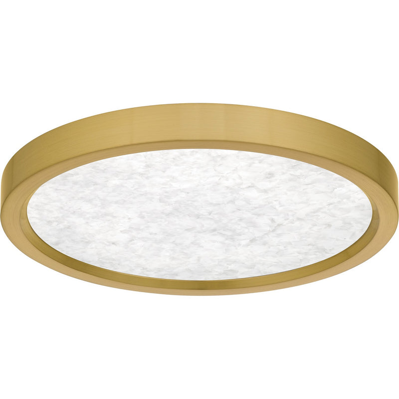 Quoizel OSTA1711BRG LED Flush Mount, Brushed Gold