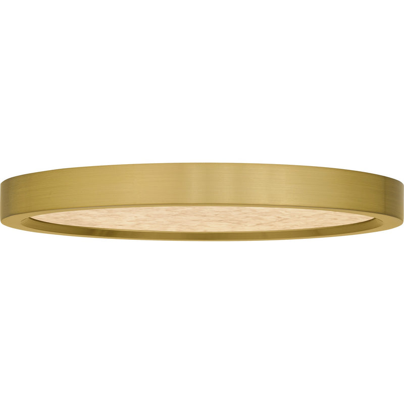 Quoizel OSTA1711BRG LED Flush Mount, Brushed Gold