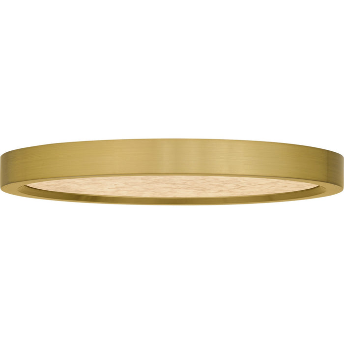 Quoizel OSTA1711BRG LED Flush Mount, Brushed Gold