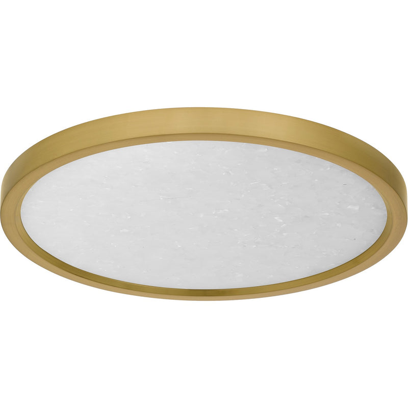 Quoizel OSTA1715BRG LED Flush Mount, Brushed Gold
