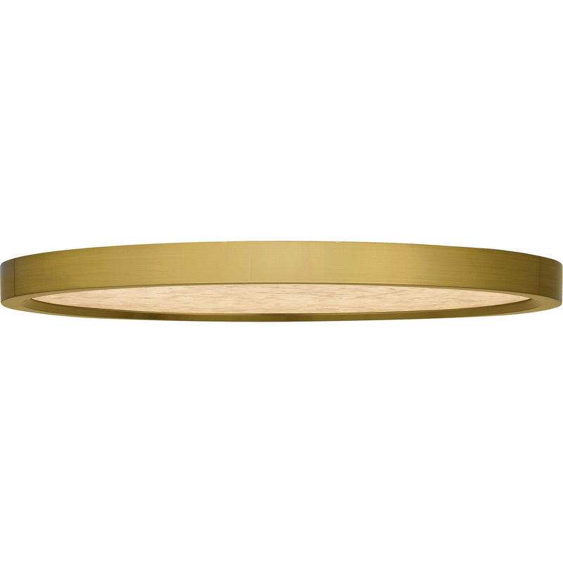 Quoizel OSTA1715BRG LED Flush Mount, Brushed Gold