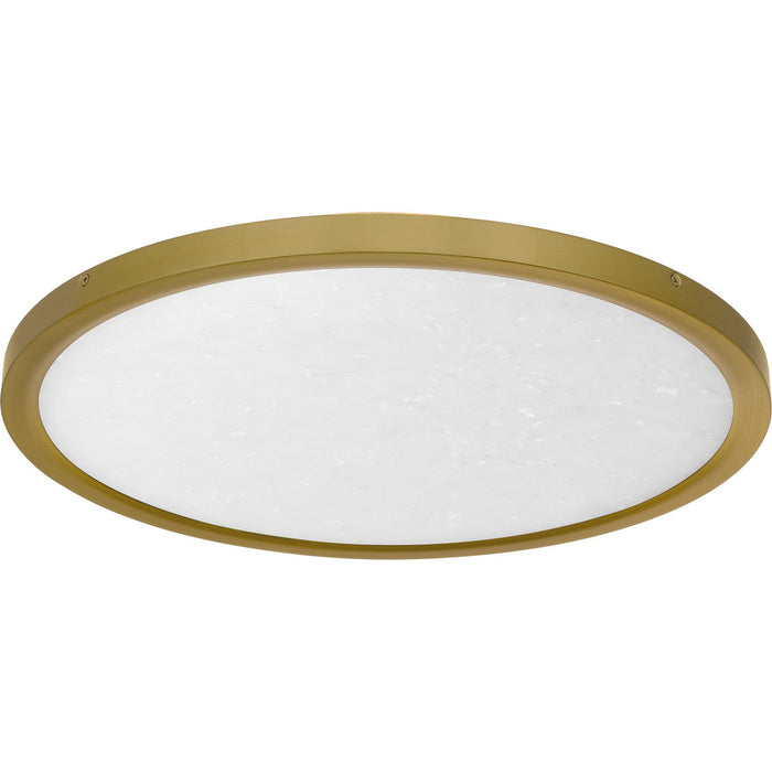 Quoizel OSTA1720BRG LED Flush Mount, Brushed Gold