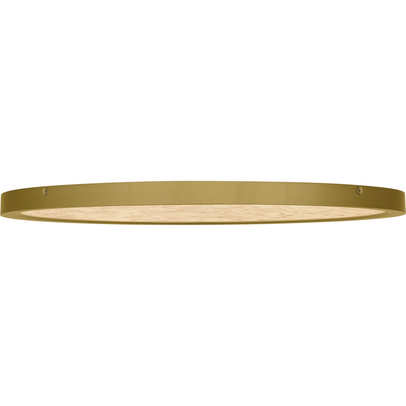 Quoizel OSTA1720BRG LED Flush Mount, Brushed Gold