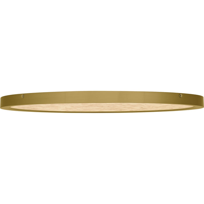 Quoizel OSTA1720BRG LED Flush Mount, Brushed Gold