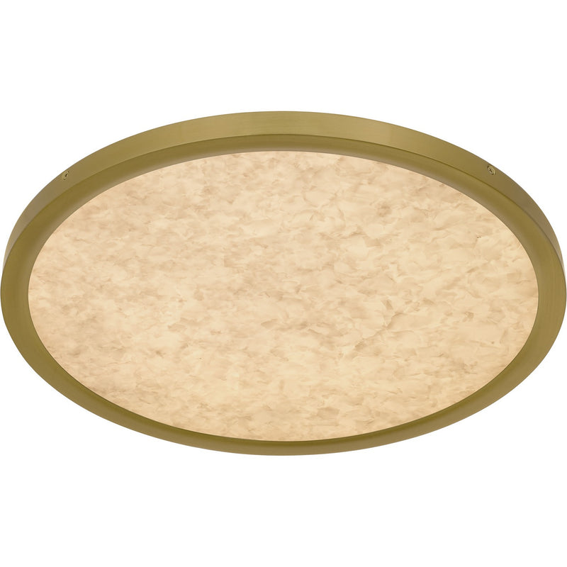 Quoizel OSTA1720BRG LED Flush Mount, Brushed Gold