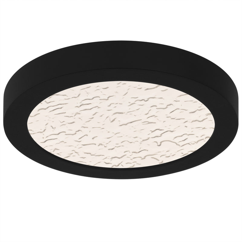 Quoizel OSTC1708EK LED Flush Mount, Earth Black