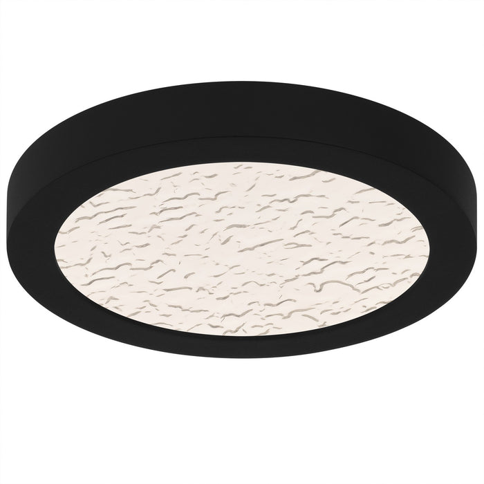 Quoizel OSTC1708EK LED Flush Mount, Earth Black