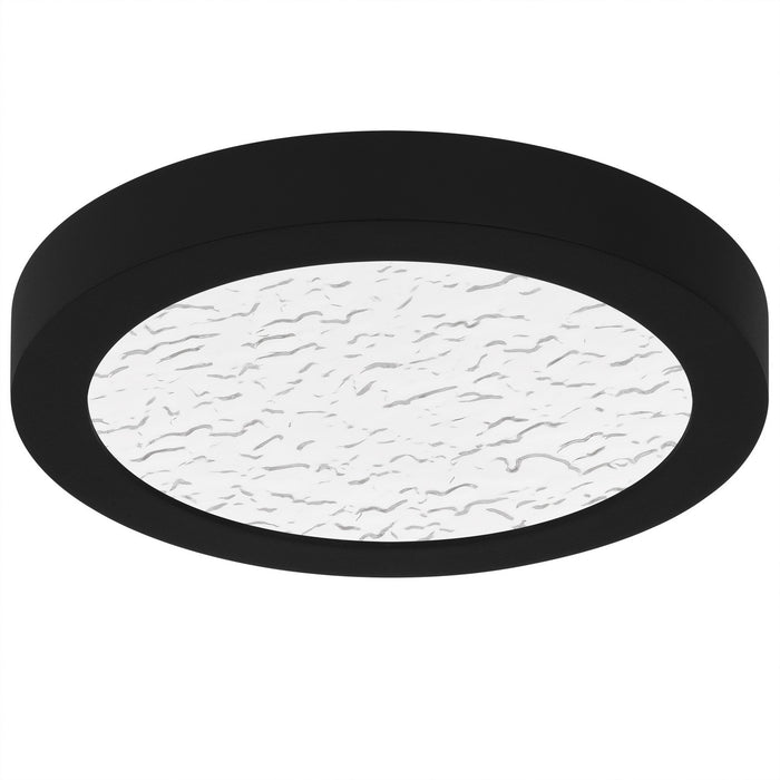 Quoizel OSTC1708EK LED Flush Mount, Earth Black