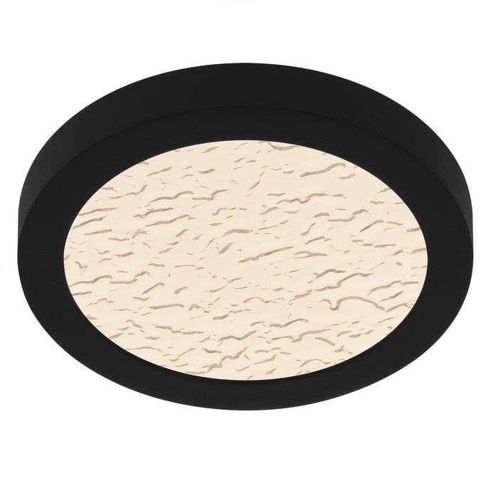 Quoizel OSTC1708EK LED Flush Mount, Earth Black