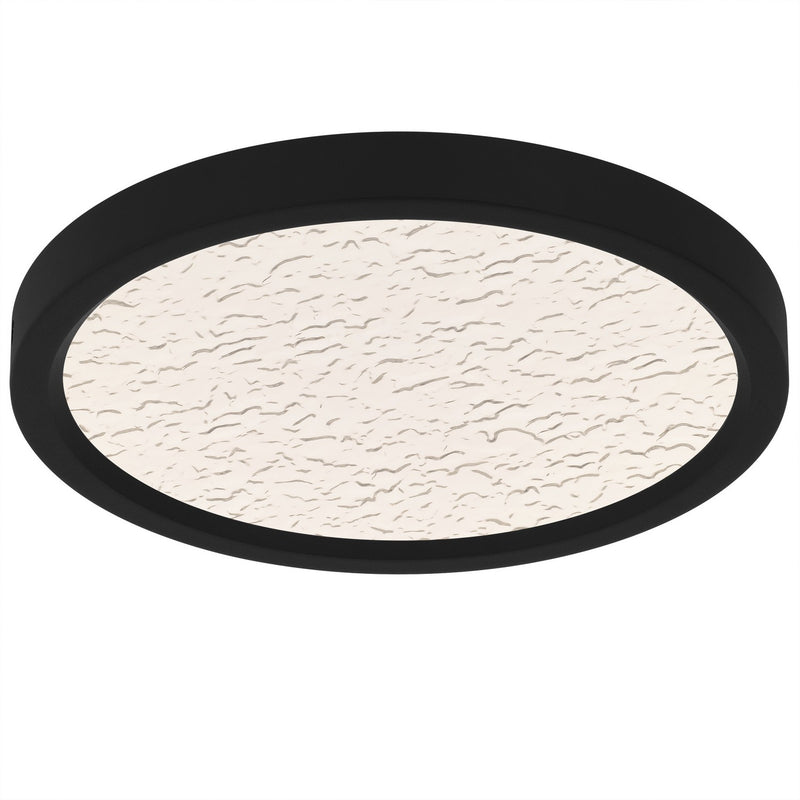 Quoizel OSTC1711EK LED Flush Mount, Earth Black