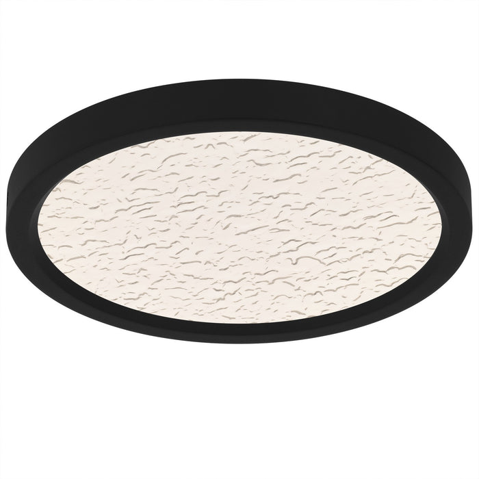 Quoizel OSTC1711EK LED Flush Mount, Earth Black