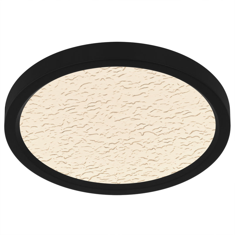 Quoizel OSTC1711EK LED Flush Mount, Earth Black