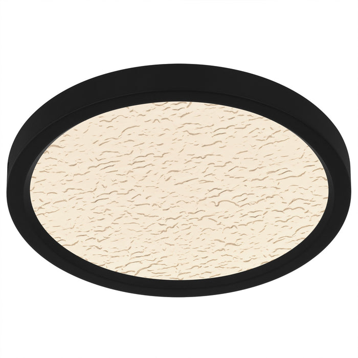 Quoizel OSTC1711EK LED Flush Mount, Earth Black