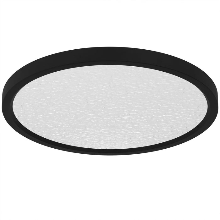 Quoizel OSTC1715EK LED Flush Mount, Earth Black