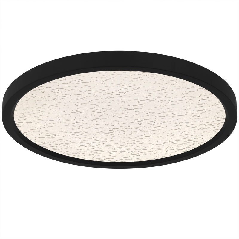 Quoizel OSTC1715EK LED Flush Mount, Earth Black