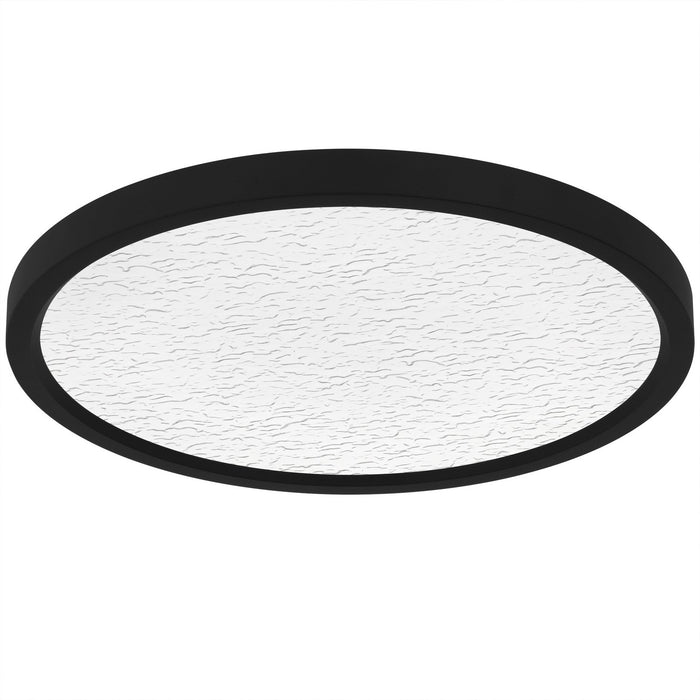 Quoizel OSTC1715EK LED Flush Mount, Earth Black