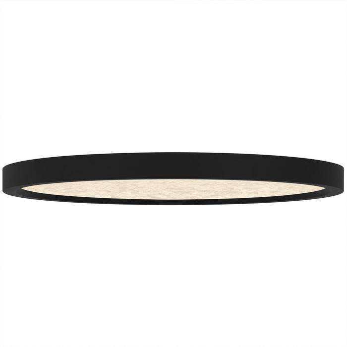 Quoizel OSTC1715EK LED Flush Mount, Earth Black
