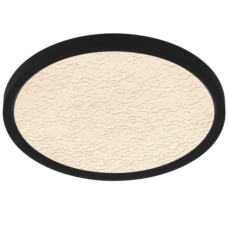 Quoizel OSTC1715EK LED Flush Mount, Earth Black