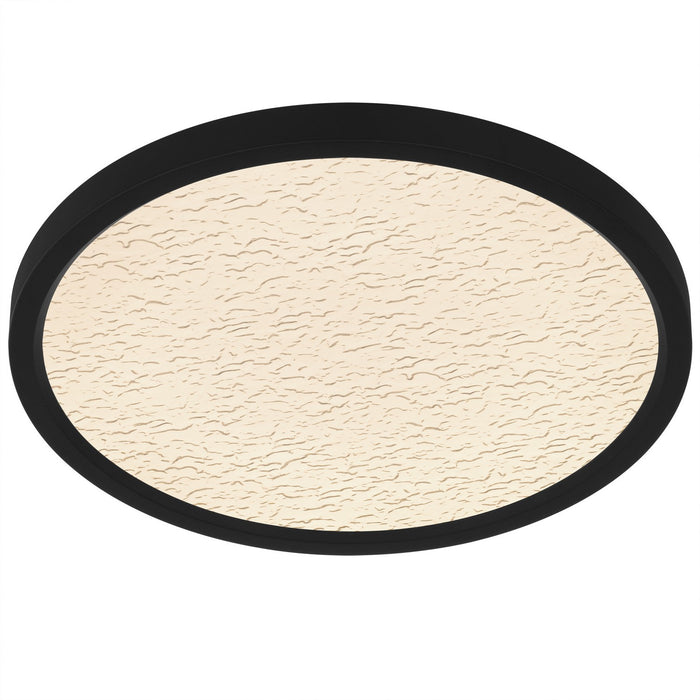 Quoizel OSTC1715EK LED Flush Mount, Earth Black