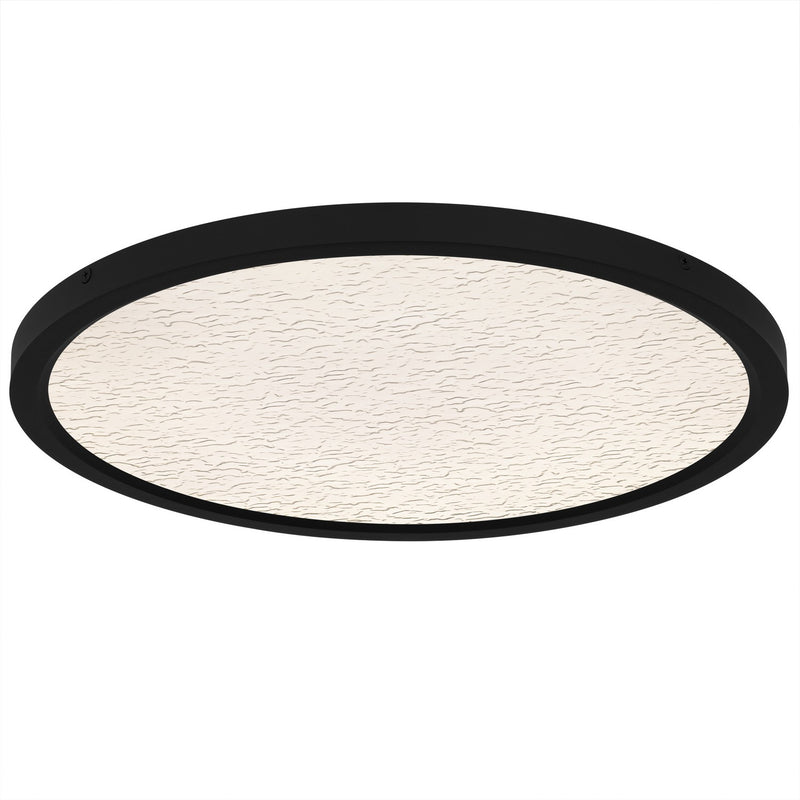 Quoizel OSTC1720EK LED Flush Mount, Earth Black