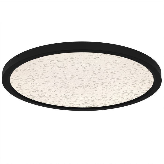 Quoizel OSTC1720EK LED Flush Mount, Earth Black