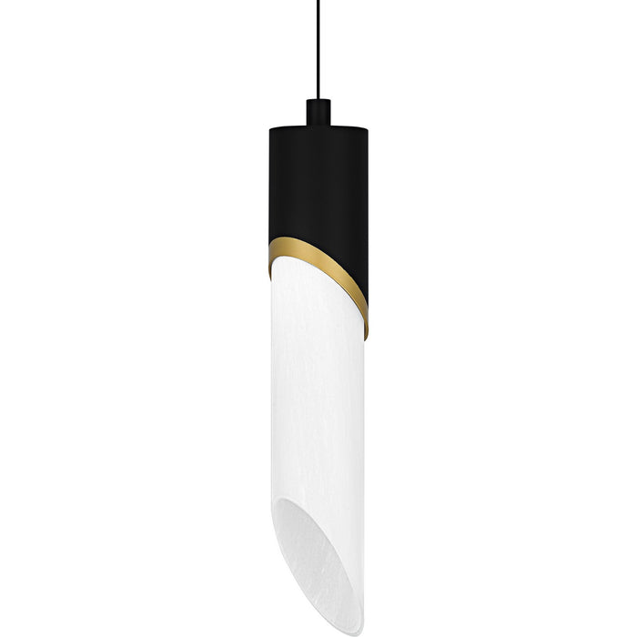Quoizel PCAYS1503MBK LED Mini Pendant, Matte Black