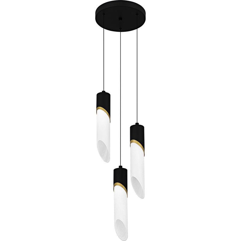 Quoizel PCAYS1810MBK LED Pendant, Matte Black