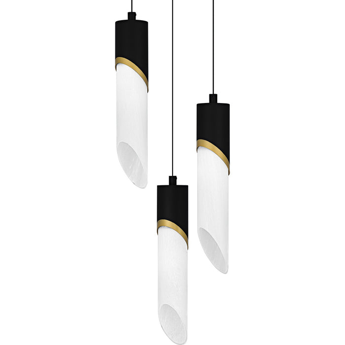 Quoizel PCAYS1810MBK LED Pendant, Matte Black