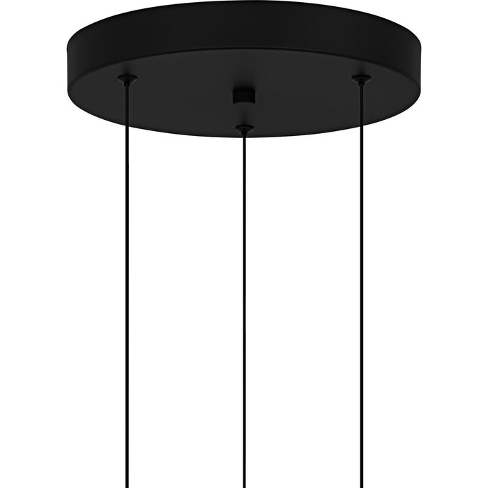 Quoizel PCAYS1810MBK LED Pendant, Matte Black