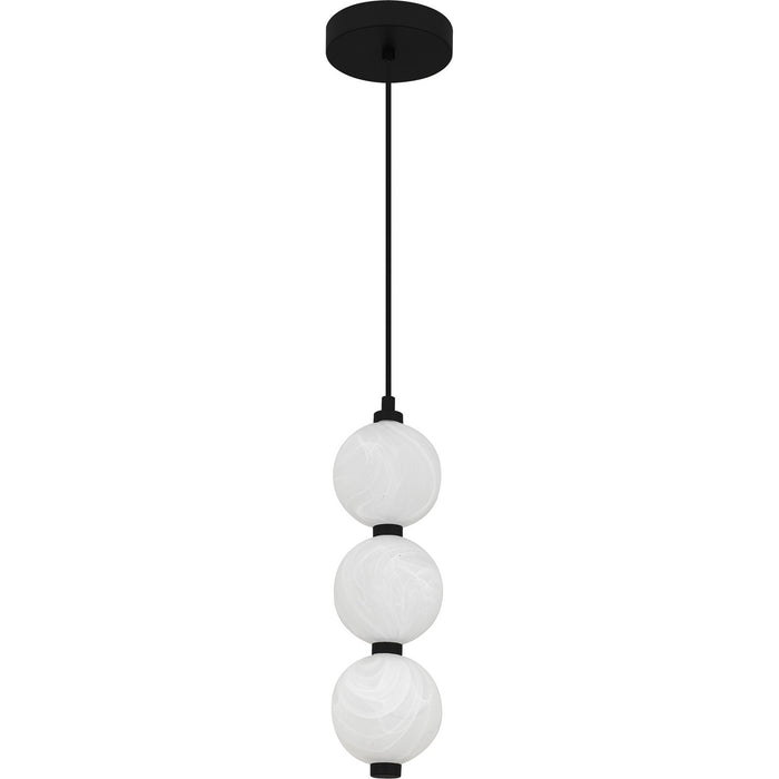 Quoizel PCCAD1505MBK LED Mini Pendant, Matte Black