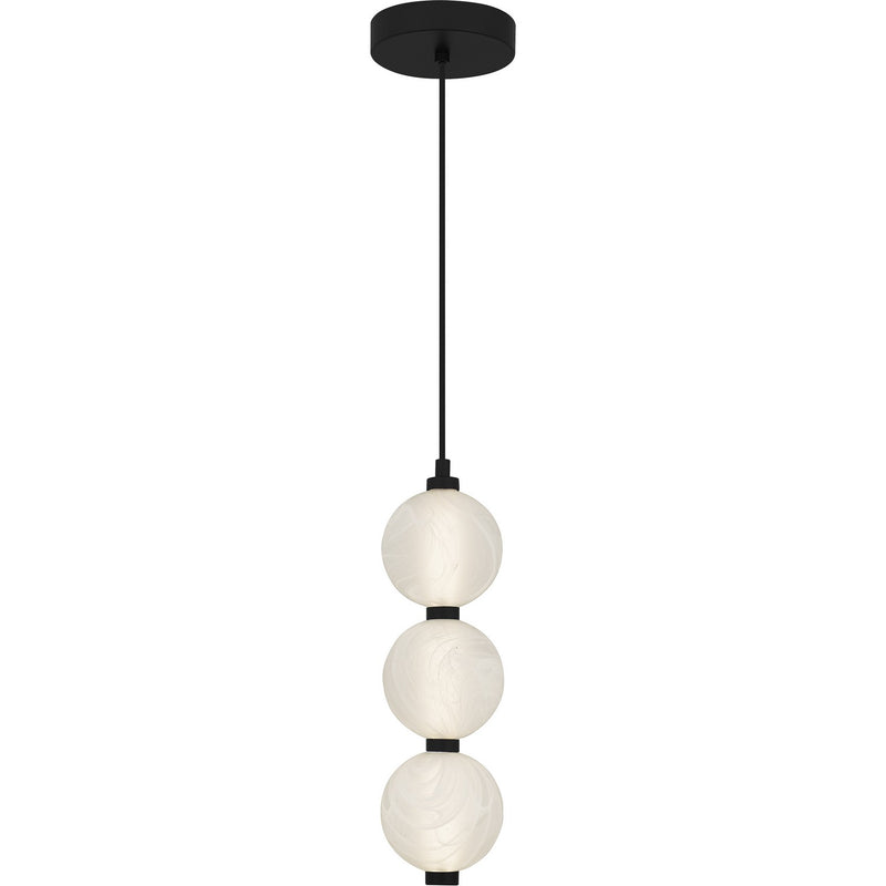 Quoizel PCCAD1505MBK LED Mini Pendant, Matte Black