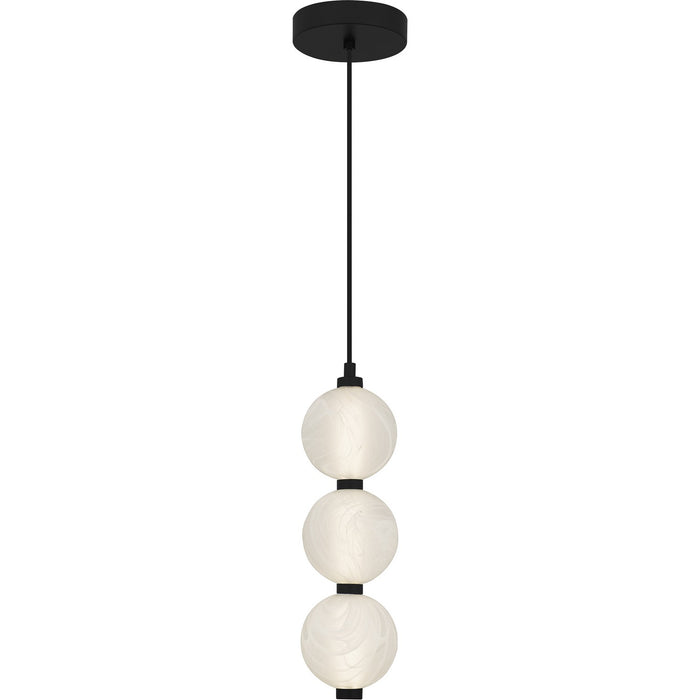 Quoizel PCCAD1505MBK LED Mini Pendant, Matte Black