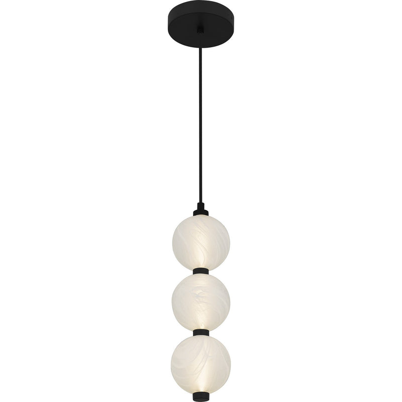 Quoizel PCCAD1505MBK LED Mini Pendant, Matte Black
