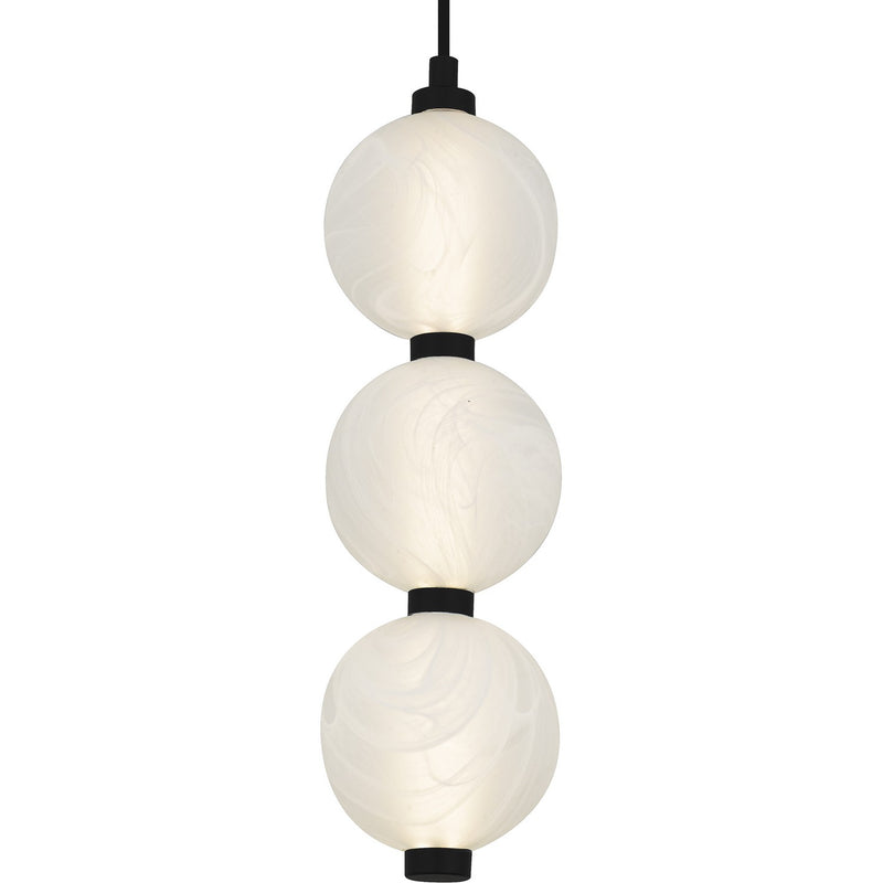 Quoizel PCCAD1505MBK LED Mini Pendant, Matte Black