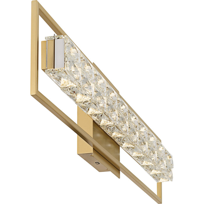 Quoizel PCDZ8533SGD LED Bath Light, Soft Gold