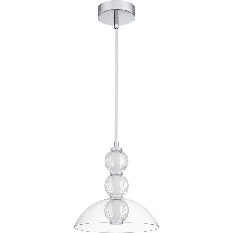Quoizel PCELW1812C LED Pendant, Polished Chrome