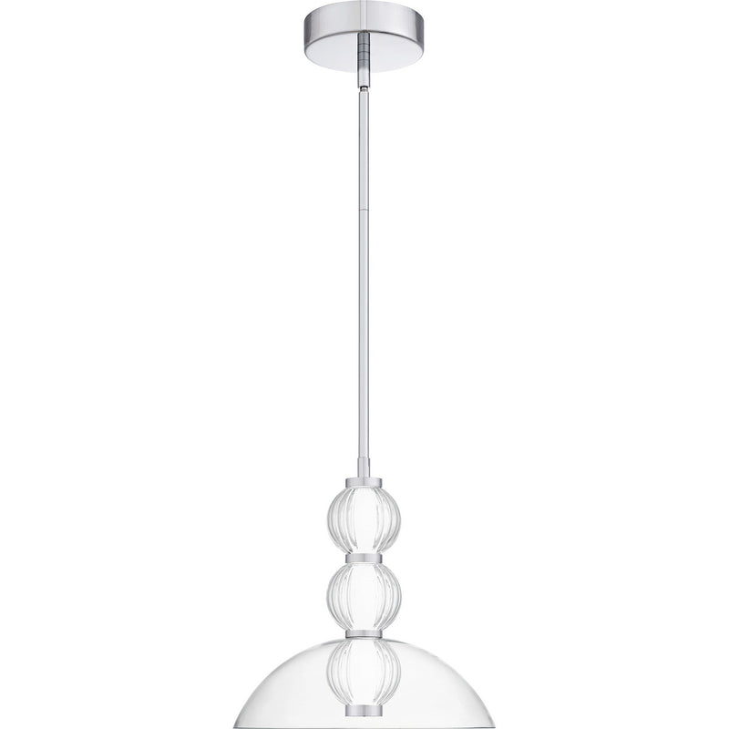 Quoizel PCELW1812C LED Pendant, Polished Chrome