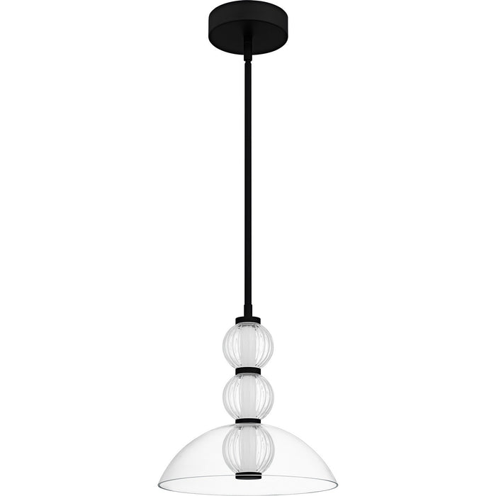 Quoizel PCELW1812MBK LED Pendant, Matte Black