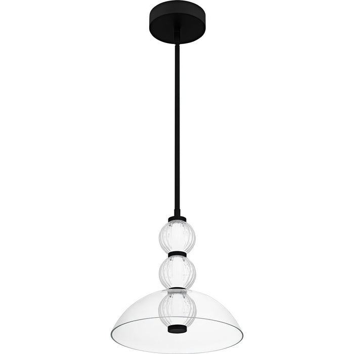 Quoizel PCELW1812MBK LED Pendant, Matte Black