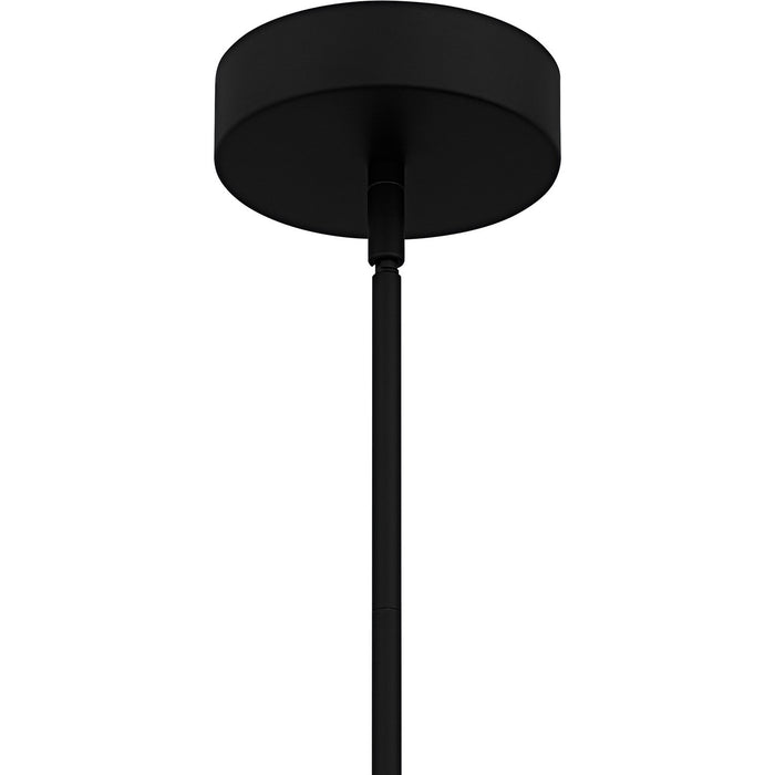Quoizel PCELW1812MBK LED Pendant, Matte Black