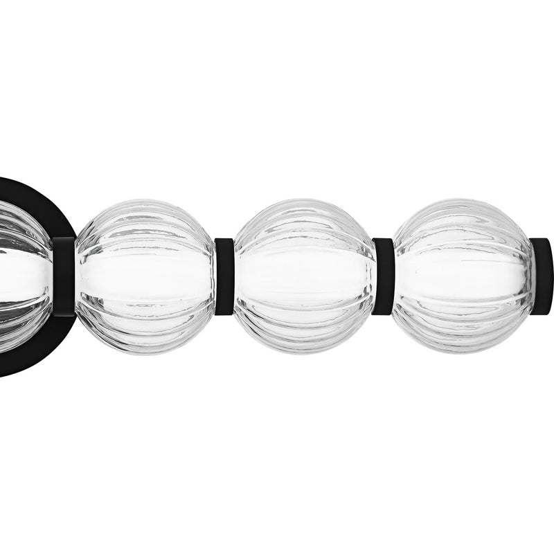 Quoizel PCELW8525MBK LED Bath Light, Matte Black