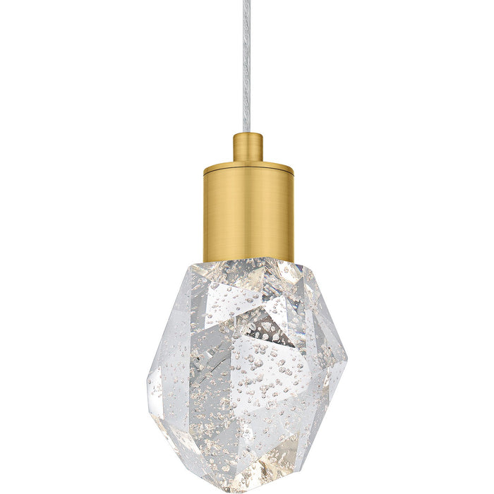 Quoizel PCSKY1505BRG LED Mini Pendant, Brushed Gold