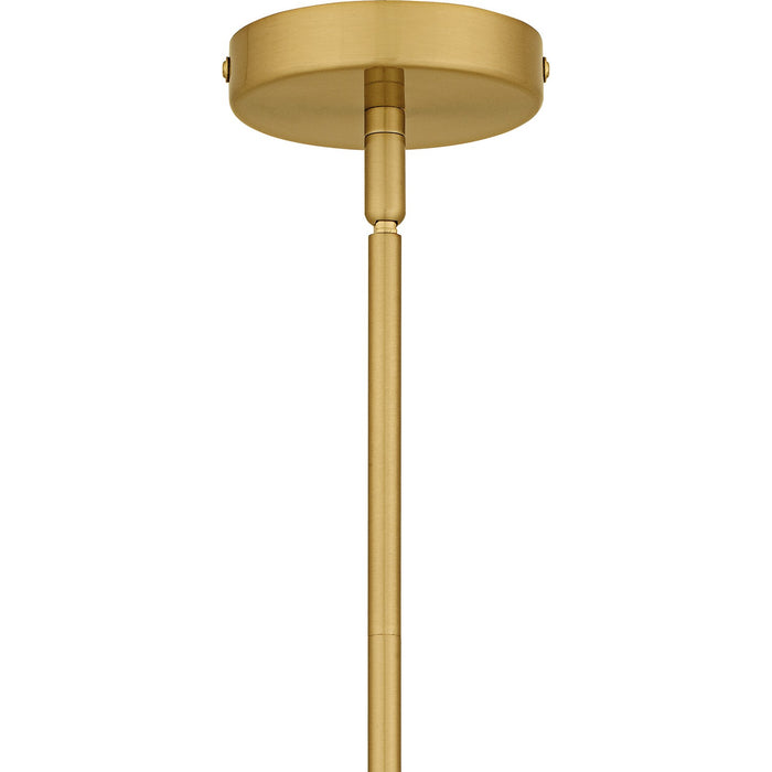 Quoizel PCSVD5034BRG Nine Light Chandelier, Brushed Gold