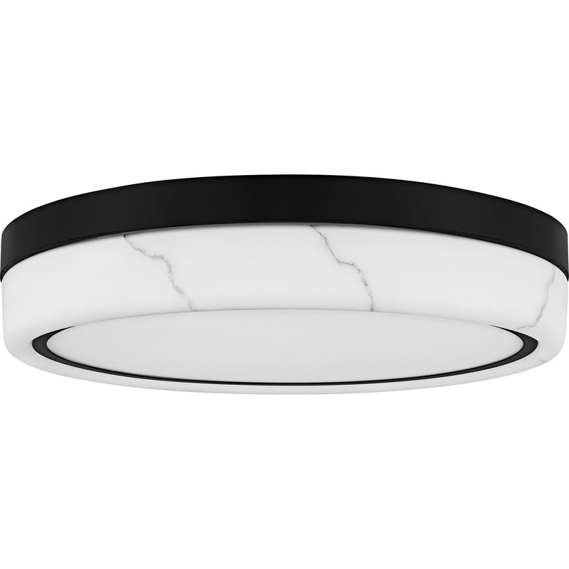 Quoizel QFL6778MBK LED Flush Mount, Matte Black