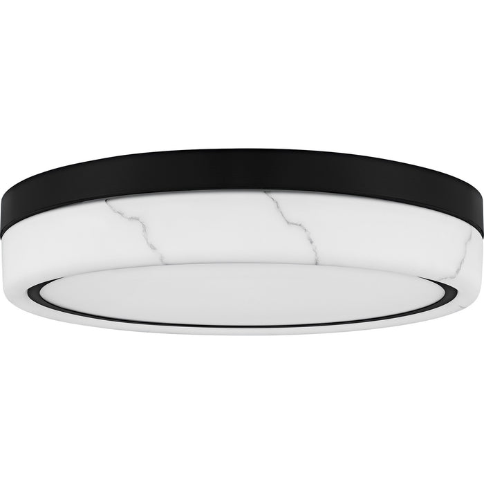 Quoizel QFL6778MBK LED Flush Mount, Matte Black