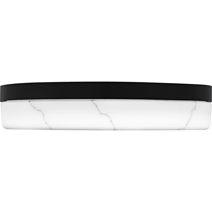 Quoizel QFL6778MBK LED Flush Mount, Matte Black